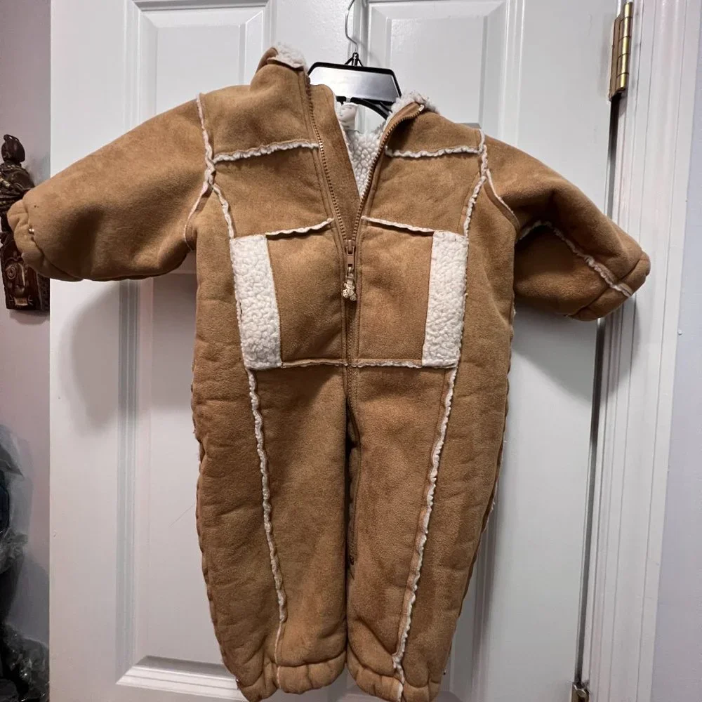 Rothschild 12 months Shearing bunting snow suit neutral